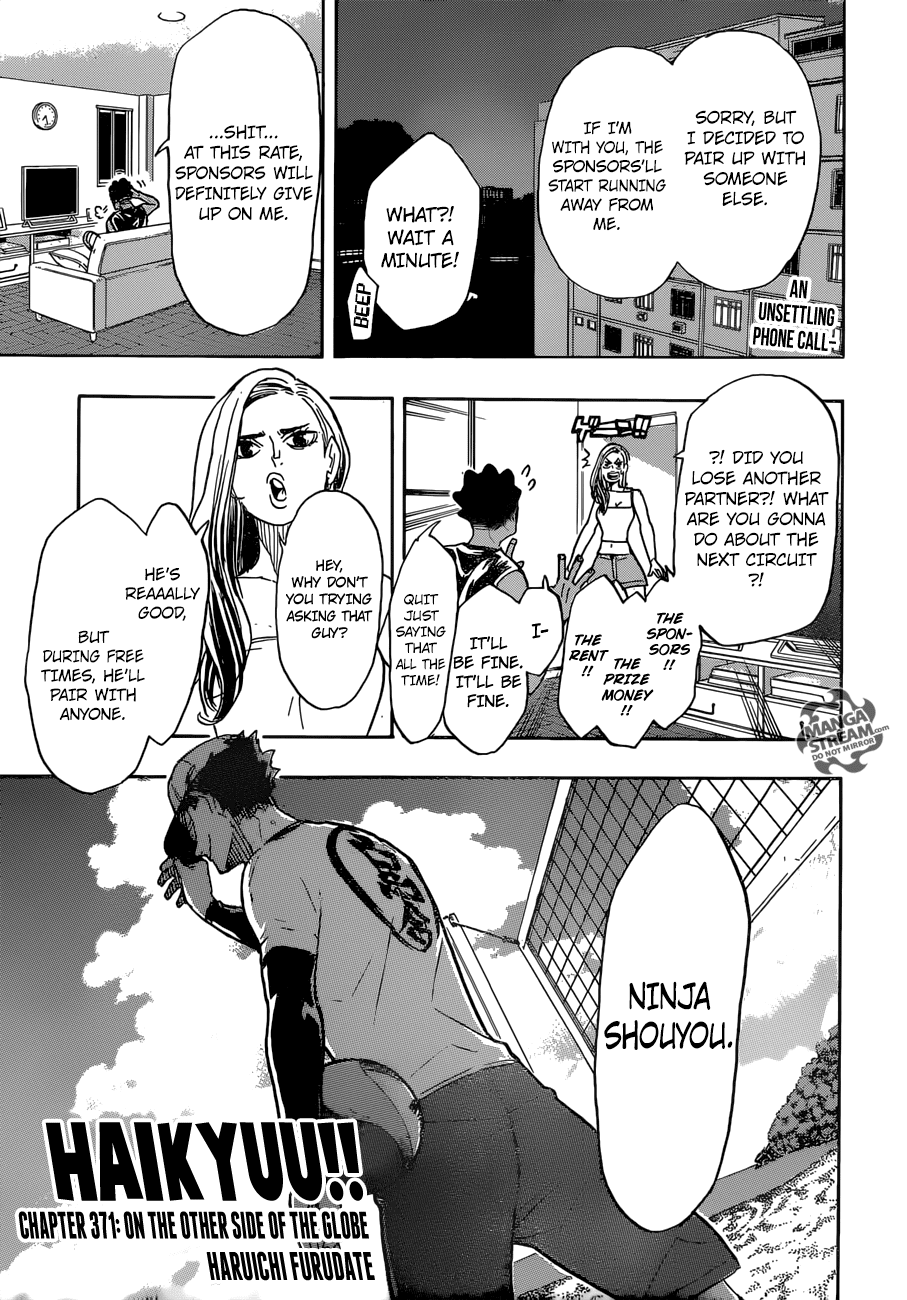 Haikyuu!!, Chapter 371 image 01